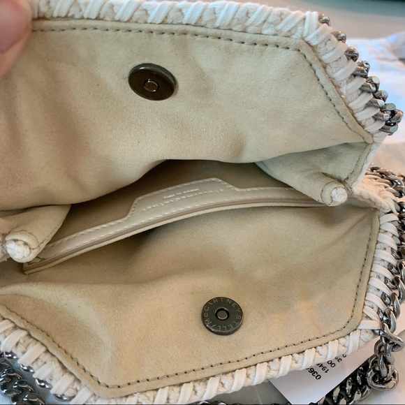 Falabella TINY Crochet Flower Crossbody Tote Bag - Picture 10 of 15